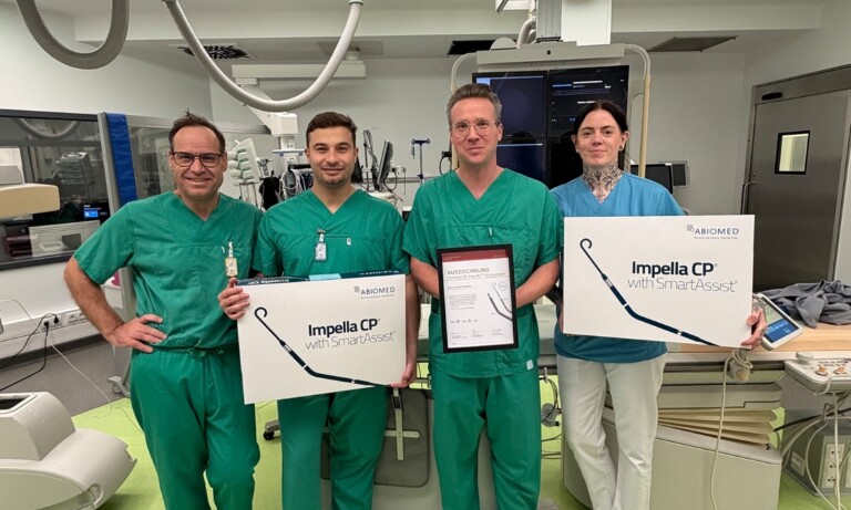 Kardiologie des Marien Hospital Papenburg als Zentrum für Impella-Herzpumpen ausgezeichnet