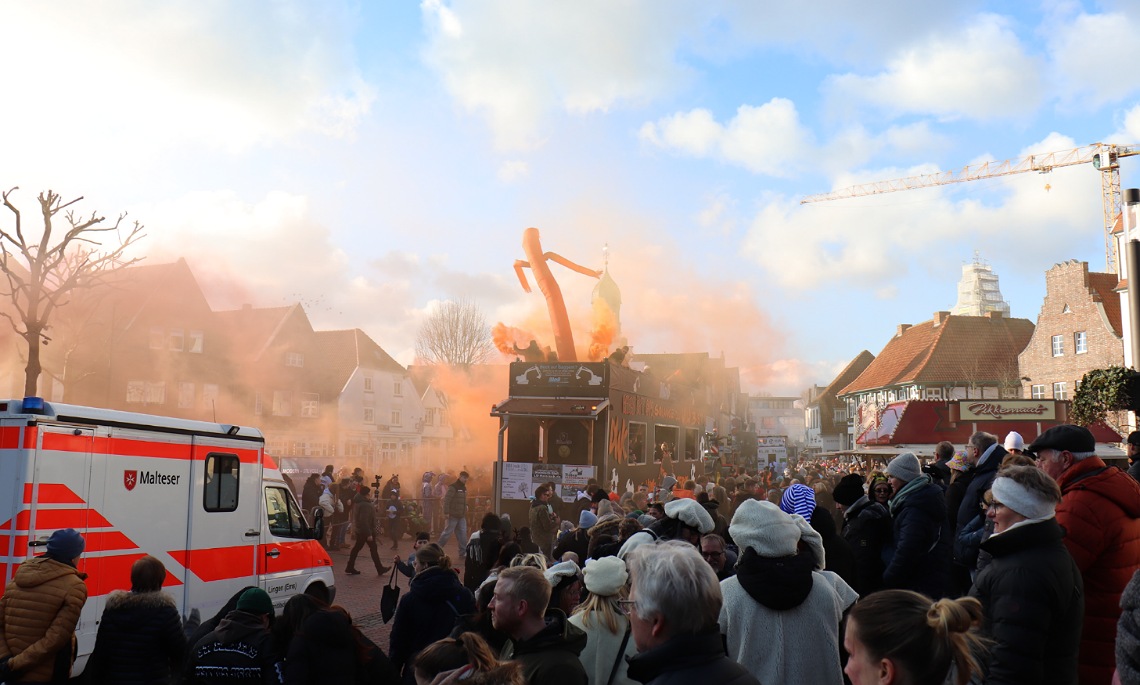Karnevalsumzug in Lingen am 8. Februar mit neuer Route
