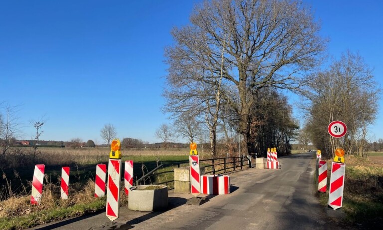 Geeste – Förderabsage verhindert derzeit Ersatzneubau der Brücke über den Fischteichableiter