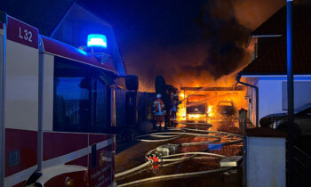 Werlte – Einfamilienhaus in Brand geraten