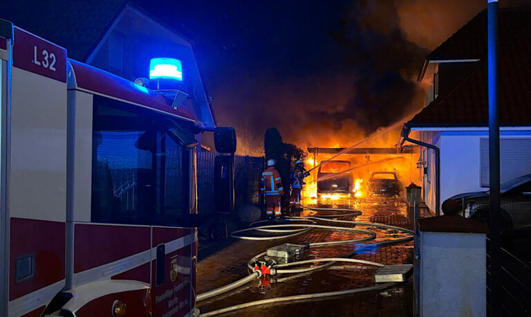 Werlte – Einfamilienhaus in Brand geraten