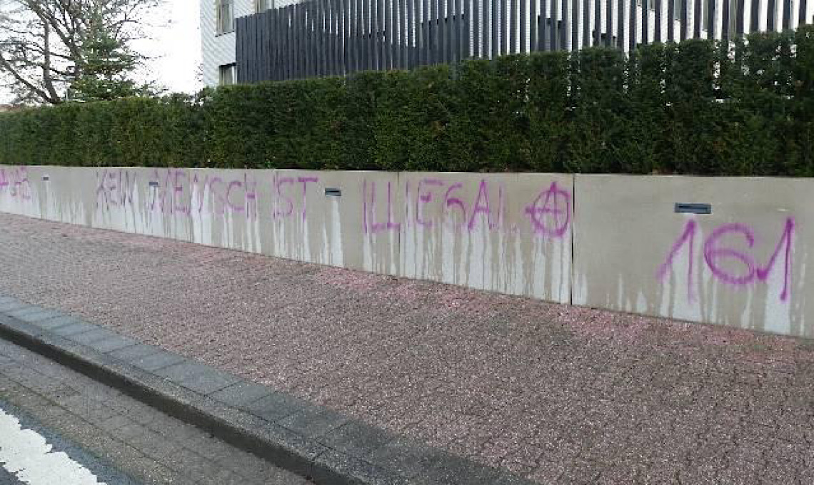 Lingen – Sachbeschädigungen durch Graffiti im Stadtgebiet