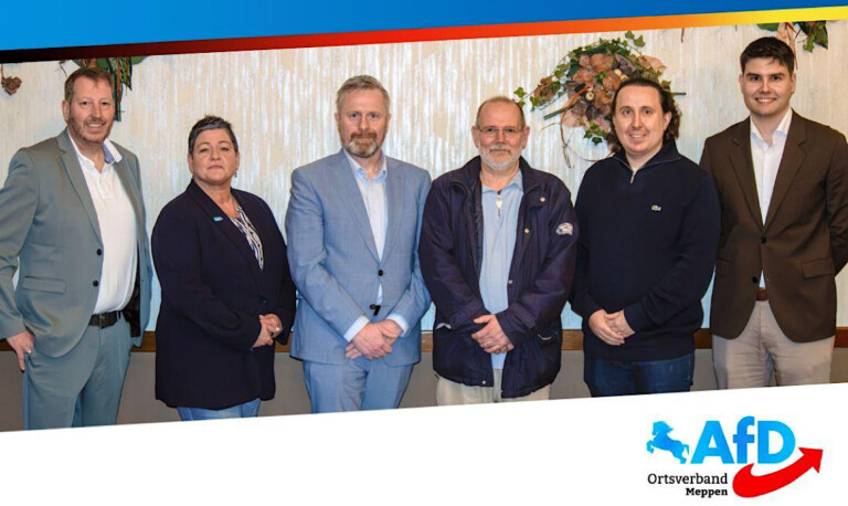 AfD gründet Ortsverband Altkreis Meppen mit 140 Mitgliedern 