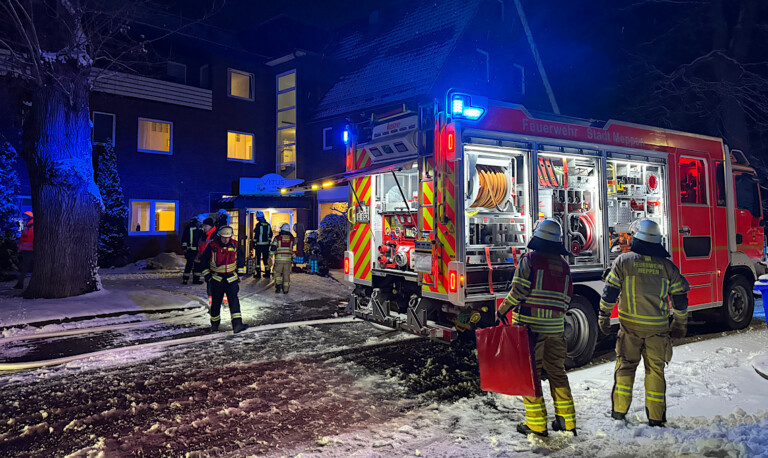Meppen – Feueralarm im ehemaligen Parkhotel