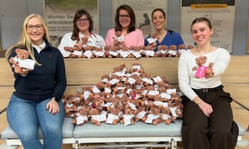 Lingen – Nachschub an Trösterbärchen für die kleinen Patienten im Boni