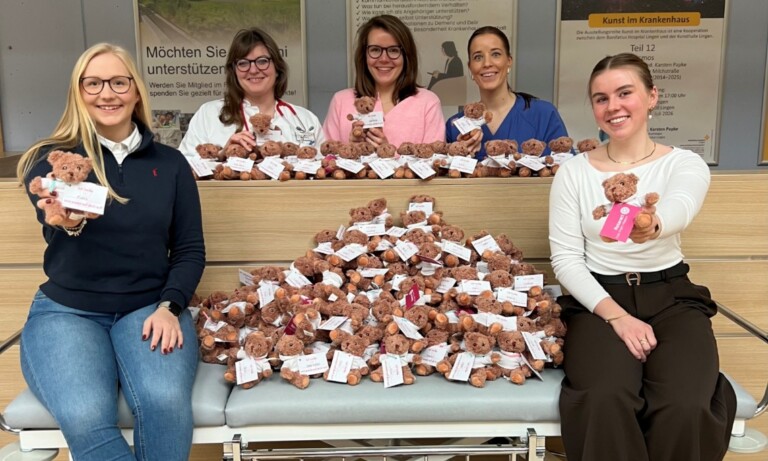 Lingen – Nachschub an Trösterbärchen für die kleinen Patienten im Boni