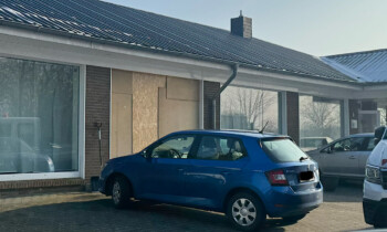 Lingen – Pkw kracht in Fensterscheibe der Christlichen Gemeinde „Reich Gottes“