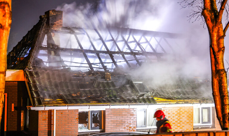 Feuerwehr Rütenbrock unterstützt bei Löscheinsatz in Ter Apel (NL)