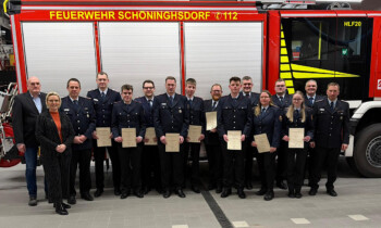 Twist – Jahreshauptversammlung der Ortsfeuerwehr Schöninghsdorf
