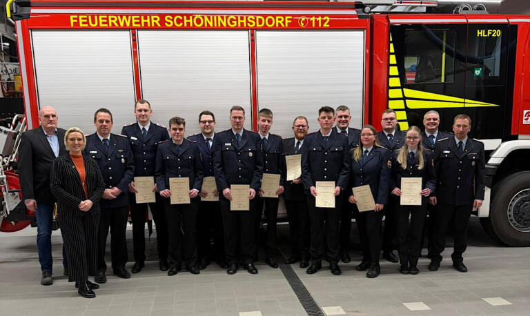 Twist – Jahreshauptversammlung der Ortsfeuerwehr Schöninghsdorf