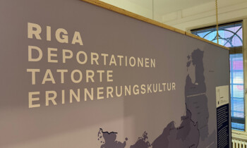 Wanderausstellung „Riga: Deportationen – Tatorte – Erinnerungskultur“ in Meppen zu besichtigen