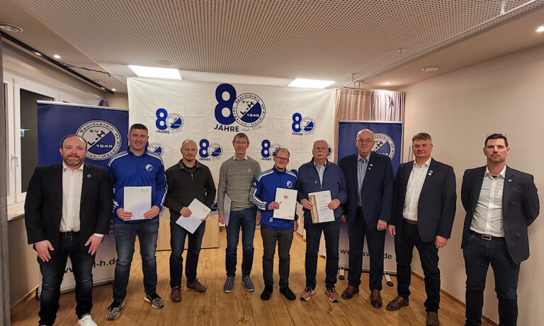 Ehrungen bei Generalversammlung des SV Lengerich-Handrup