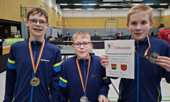 Erfolgreiches Abschneiden des TV Meppen Tischtennis bei der Regionsrangliste in Nordhorn