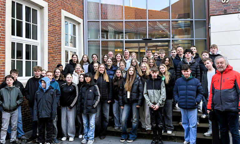 Grenzüberschreitender Schüleraustausch – Gäste aus Stadskanaal in Meppen empfangen