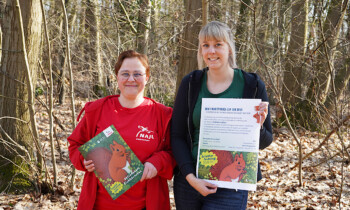 Erlebter Frühling 2026 – Kinder entdecken die Welt des Eichhörnchens auf dem Kossehof der VHS Meppen