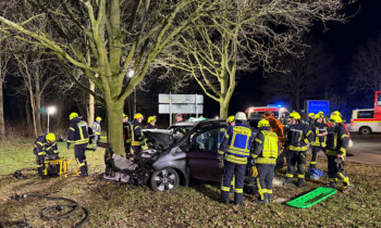 A31 – Mehrere Verletzte bei Unfall auf Rastplatz Walchum