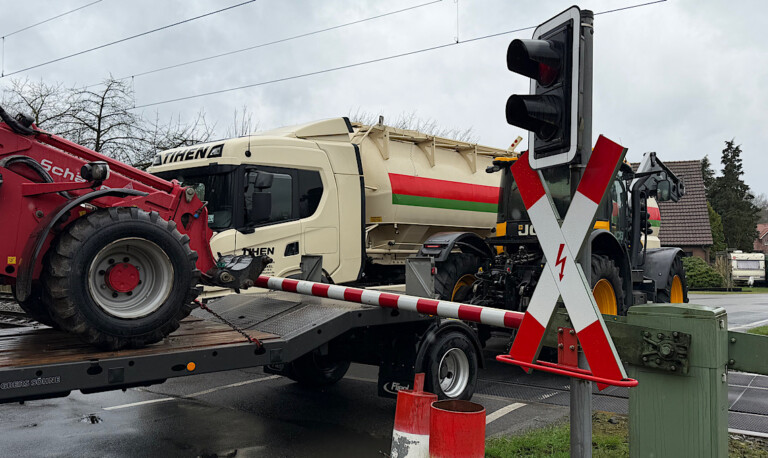 Meppen – Brenzlige Situation am Bahnübergang Teglinger Straße