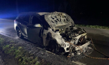 Dohren – Pkw gerät während der Fahrt in Brand