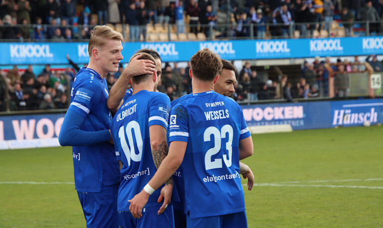 SV Meppen siegt mit 4:1 gegen Eintracht Norderstedt