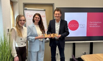 Mit „Pacomo“ in die Selbstständigkeit: Stadt Lingen gratuliert Cornelia Pabst