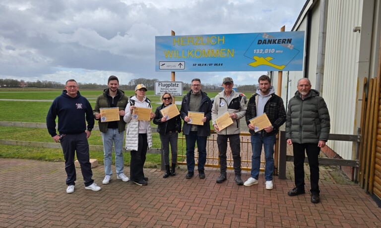 Haren – Theorieprüfung zum Sportpiloten bestanden
