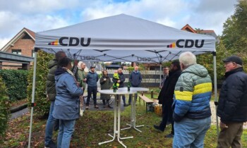 ZUHÖR-Tour des CDU-Ortsverbandes Darme wird am 19. April fortgesetzt