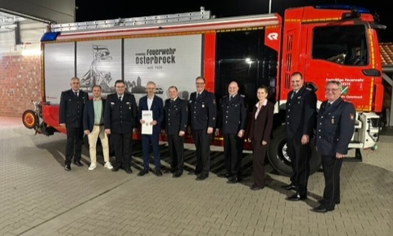 Geeste – Besondere Ehrung für Bürgermeister Helmut Höke