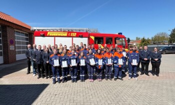 Erfolgreiche Abnahme der Jugendflamme Stufe 1 im Nordhümmling