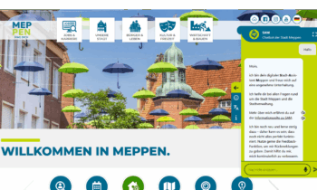 Neuer Chatbot SAM unterstützt Bürgerinnen und Bürger der Stadt Meppen