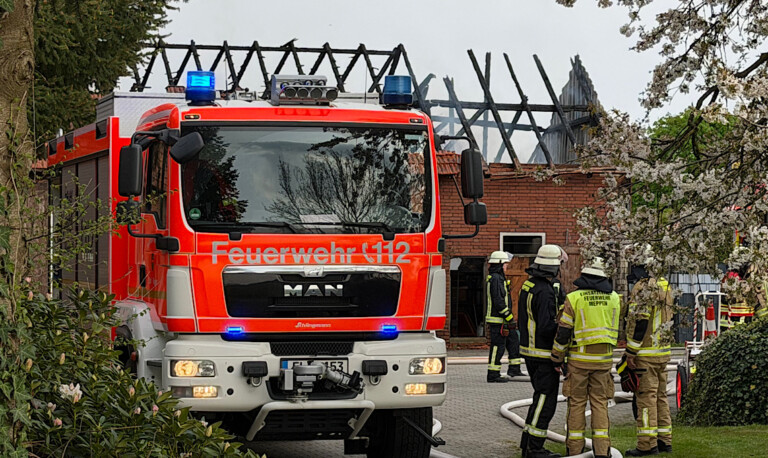 Meppen – Brand auf landwirtschaftlichen Anwesen