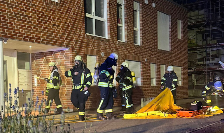 Lingen – Brand in Mehrfamilienhaus