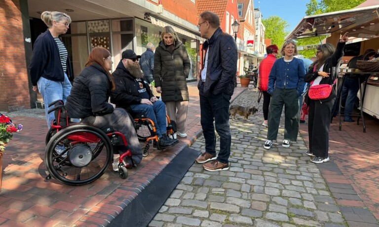Barrierefreiheit auf dem Papenburger Wochenmarkt verbessert