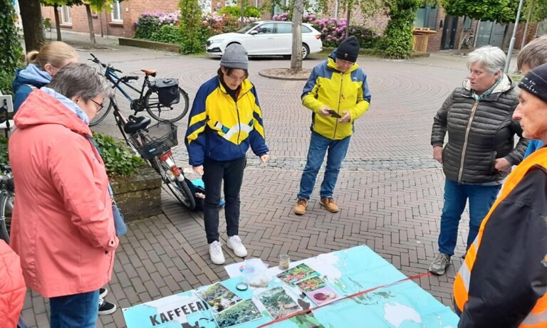 Ein Blick hinter die Bohne – Faire Stadtradeln-Tour durch Nordhorn für Kopf und Sinne