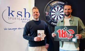 Dartsshop Emsland aus Haren unterstützt mit neuem Dart-Set