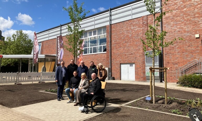 Meppen – Neue Grünfläche mit Aufenthaltsqualität am Hermann-Lause-Weg geschaffen