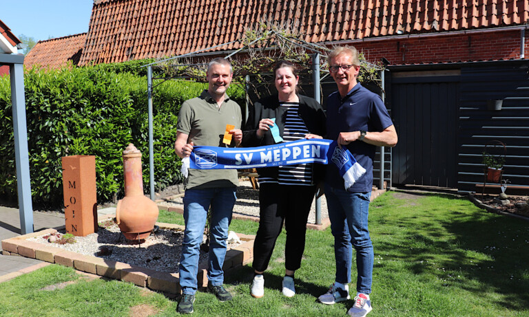 Doppeltes Happy End für Fans des SV Meppen aus Ostfriesland – Hauptgewinn und Goldbarren auf einen Schlag
