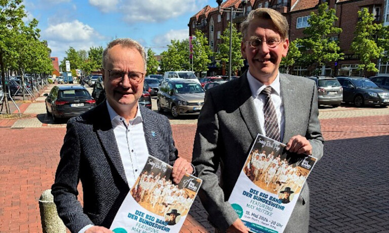Benefizkonzert der Big Band der Bundeswehr – Landrat Marc-André Burgdorf übernimmt Schirmherrschaft