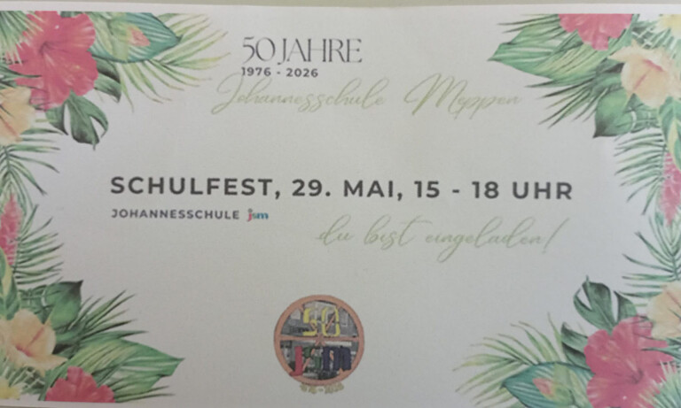 50 Jahre Johannesschule Meppen – Gemeinsam gewachsen