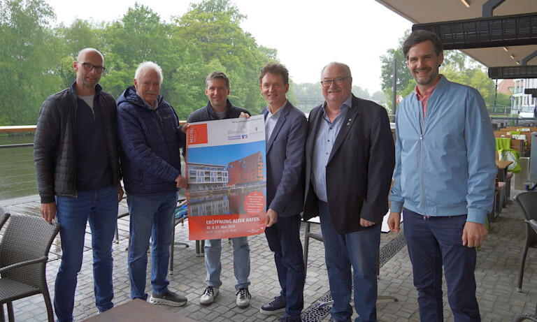 Auf zu neuen Ufern – Lingens Alter Hafen wird eröffnet