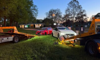 Meppen – Zwei hochmotorisierte Pkw kommen von Fahrbahn ab