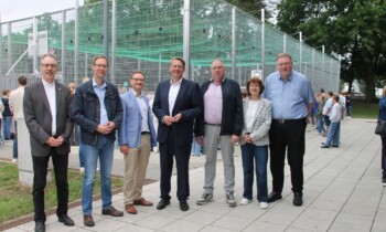 Neues Soccerfeld für Ballspiele am Gymnasium Dörpen eingeweiht