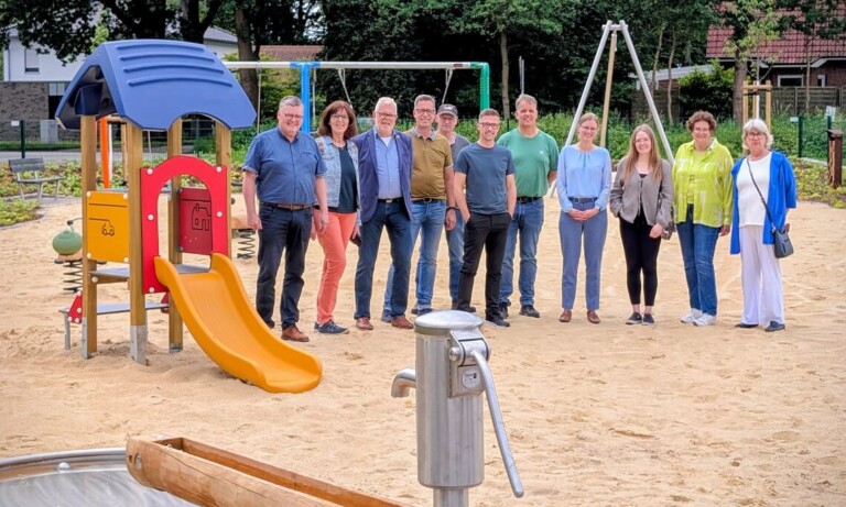 Nordhorn – Spielplatz im Neubaugebiet Oorde Südufer eröffnet