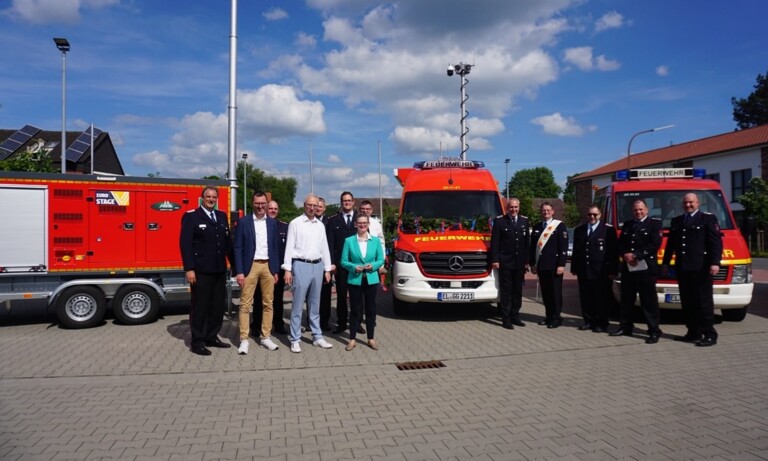 Mehr Sicherheit für Geeste: Feuerwehr Osterbrock erhält moderne Einsatztechnik
