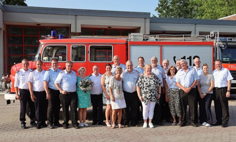 Hermann Grüter als Leiter der Kreisfeuerwehrbereitschaft Mitte verabschiedet