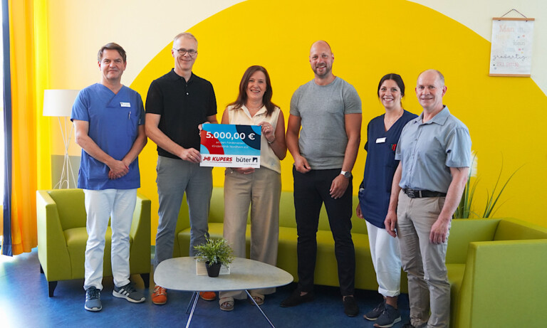 5.000€ für den Förderverein Kinderklinik Nordhorn e.V.