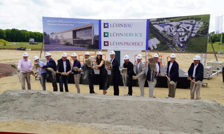 Lingen – Erster Spatenstich für den Synergypark Lühn