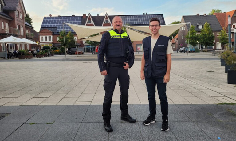 Sögel – Polizei und Ordnungsamt zeigen seit Freitag gemeinsam Präsenz im Ortskern