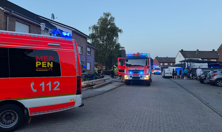 Meppen – Vergessene Pizza im Ofen löst Feuerwehreinsatz aus