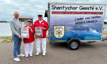 15. Shanty Open Air am 09. August und 30 Jahre Shantychor Geeste