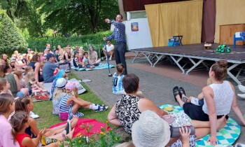 Kindertheater begeistert im Nordhorner Stadtpark